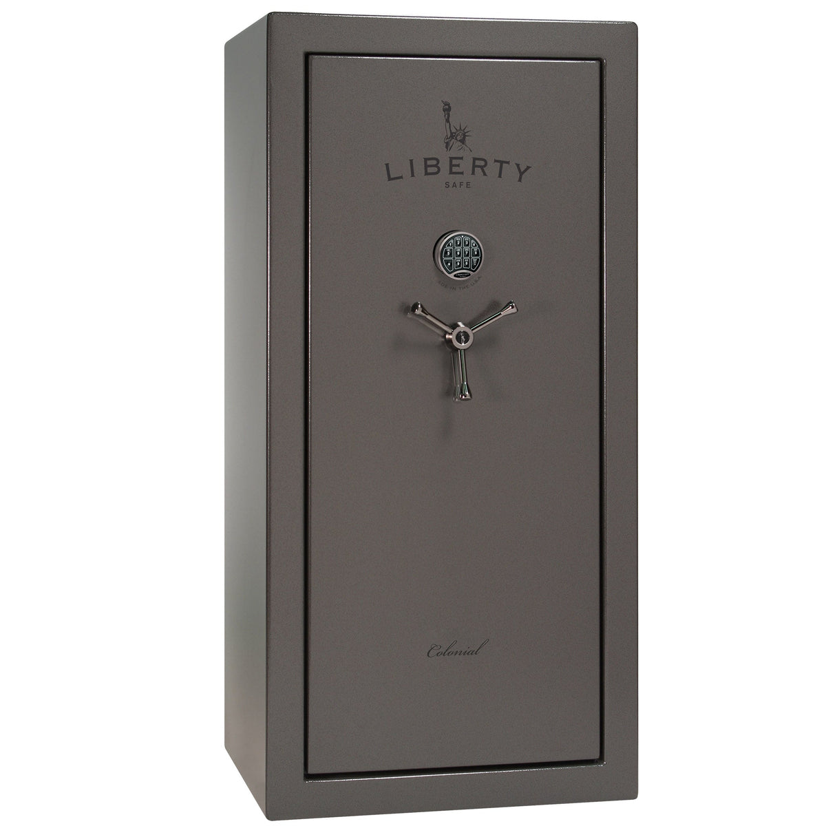 Colonial Series | Level 4 Security | 75 Minute Fire Protection | 23 PRO FLEX | DIMENSIONS: 60.5&quot;(H) X 30&quot;(W) X 22&quot;(D*) | Gray Gloss | Electronic Lock - Closed