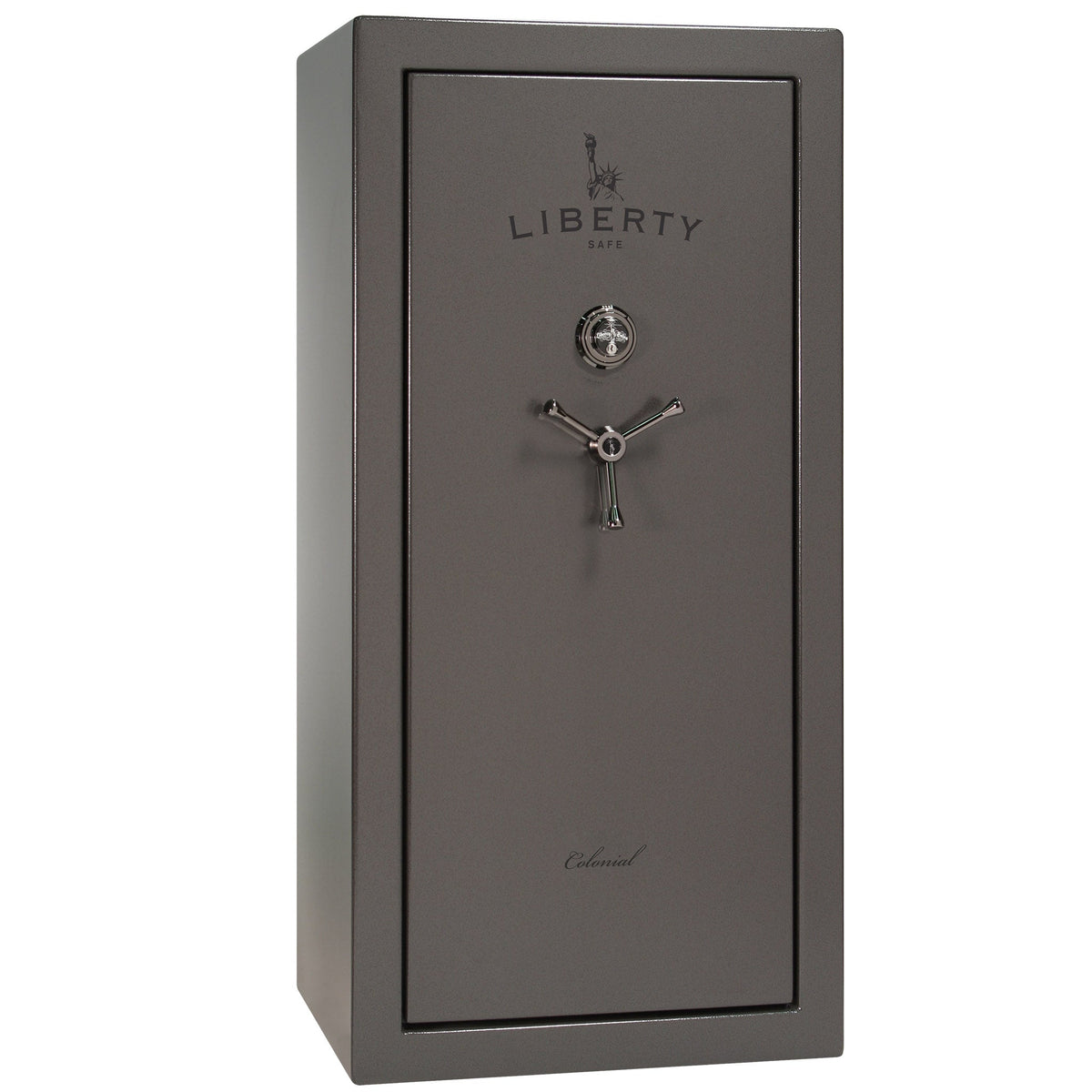Colonial Series | Level 4 Security | 75 Minute Fire Protection | 23 PRO FLEX | DIMENSIONS: 60.5&quot;(H) X 30&quot;(W) X 22&quot;(D*) | Gray Gloss | Mechanical Lock - Closed