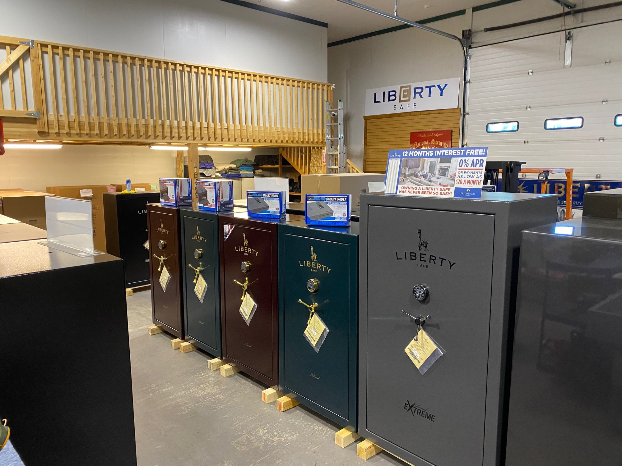 Liberty safes of montana showroom image